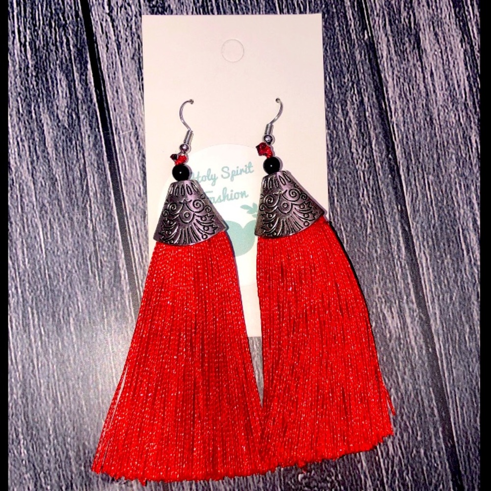 “Red Love” Earrings